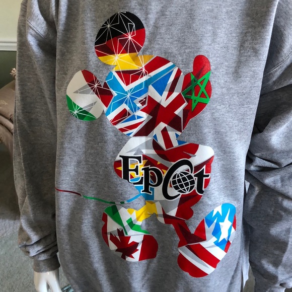 Disney’s Epcot International Mickey Sweatshirt - Picture 2 of 6